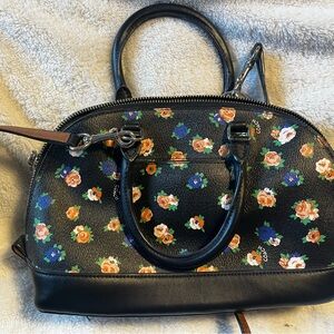 Coach Floral Black Women's Bag